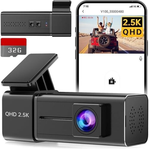2.5K Dashcam for Cars – Front Camera with WiFi Night Vision Parking Mode.jpg