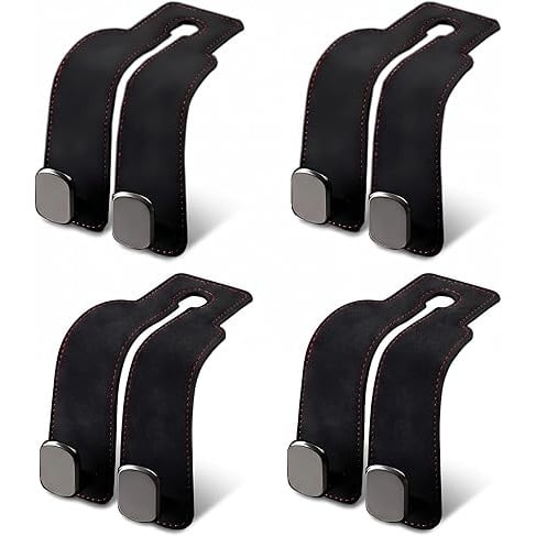Car Headrest Hooks – Seat Back Bag Holders 4 Pack Universal Fit.jpg