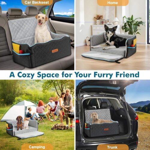 Dog Car Seat Bed – Back Seat Booster Travel Bed for Pets.jpg